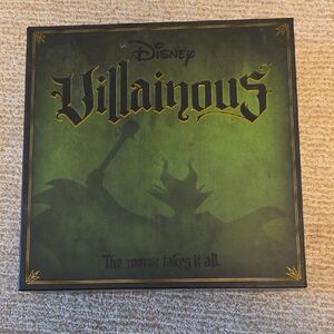 Disney Villainous Game - Green and Black Edition. Game Never Opened.